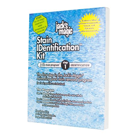 Jack's Magic Stain ID Kit: The Key to Stain-Free Living